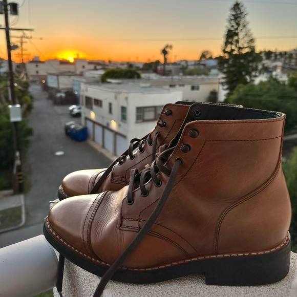 Thursday Captain Leather Boots - Picture 1 of 7